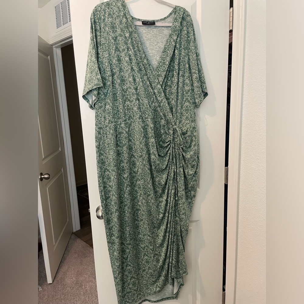 Autumn Green Dress
